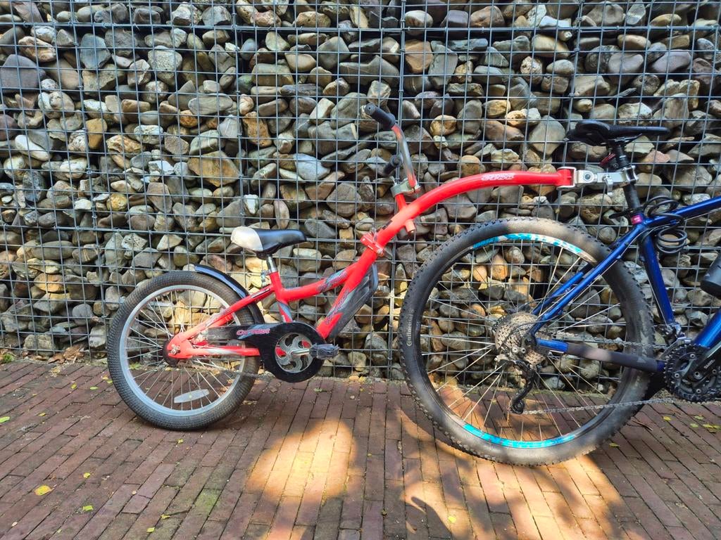 WeeRide Co-Pilot Aanhangfiets - Roze, Ophalen