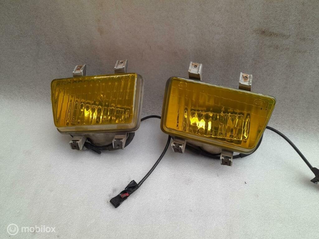 Gele Mistlampen Range Rover P38 Mistlamp, Auto-onderdelen, Verlichting, Land Rover, Ophalen of Verzenden, Gebruikt, Land Rover