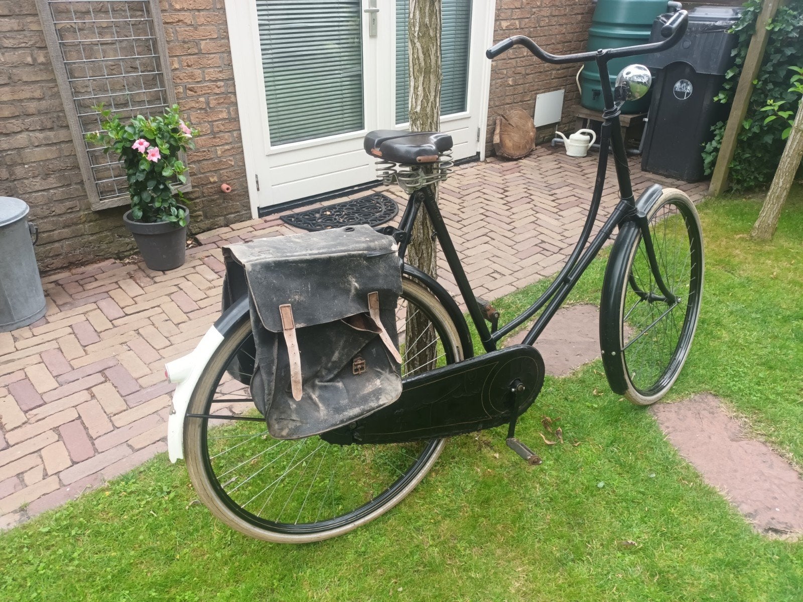 Zeldzame Gazelle omafiets uit 1931 - Oldtimer, Fietsen en Brommers, 55 tot 59 cm, Ophalen, Terugtraprem, Gazelle