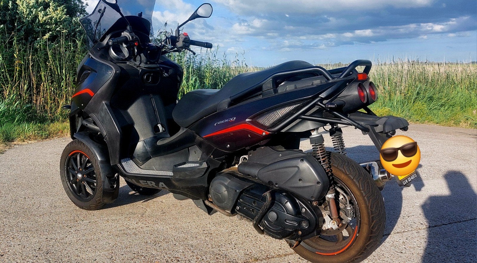 Gilera Fuoco 500 i e  Krachtige en stabiele motorscooter, Ophalen, Gebruikt, Overige typen, Gilera