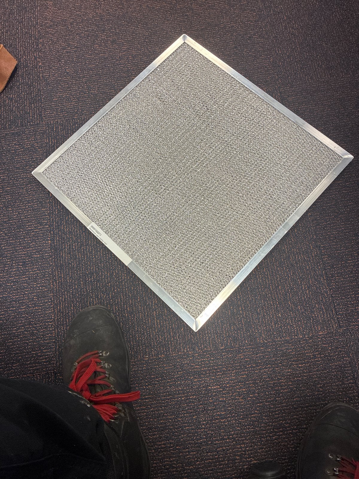 filter - nieuw  alu voor/ nafilters 45x45x1 cm 2 euro, Witgoed en Apparatuur, Ophalen of Verzenden, Nieuw, Inbouw, Overige typen