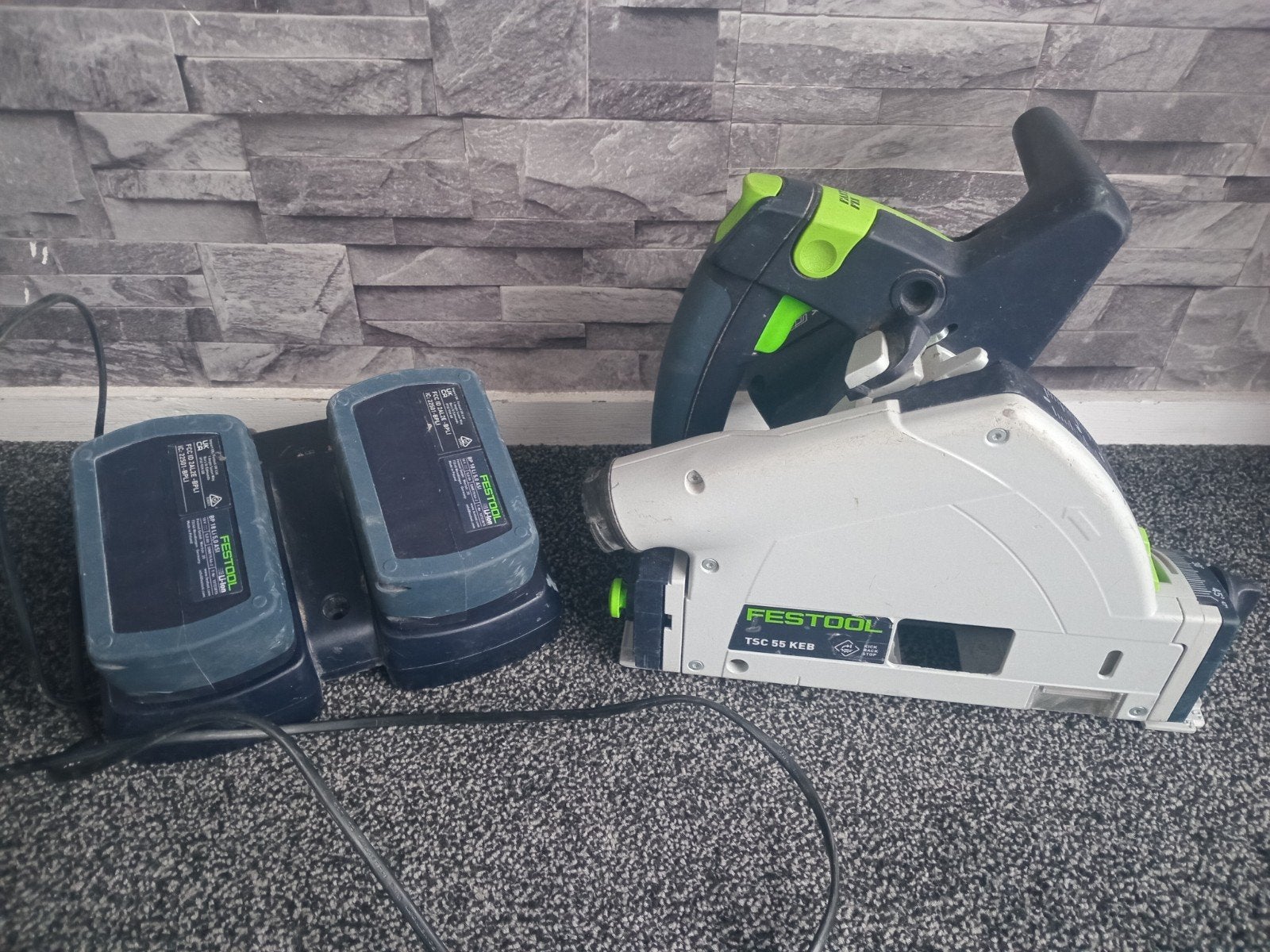 Festool Invalzaag TSC 55 KEB, Doe-het-zelf en Verbouw, Gereedschap | Zaagmachines, Invalzaag, Ophalen of Verzenden, Zo goed als nieuw