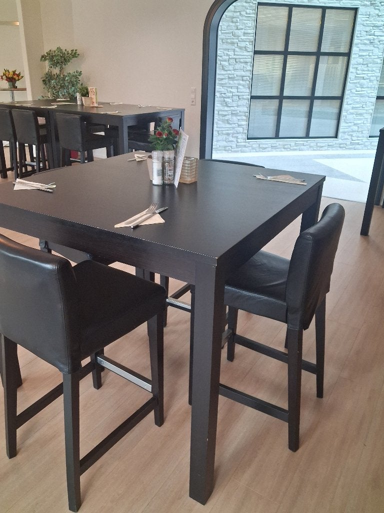 tafel  95 cm hoog, Huis en Inrichting, Ophalen, Gebruikt, 50 tot 100 cm, 100 tot 150 cm