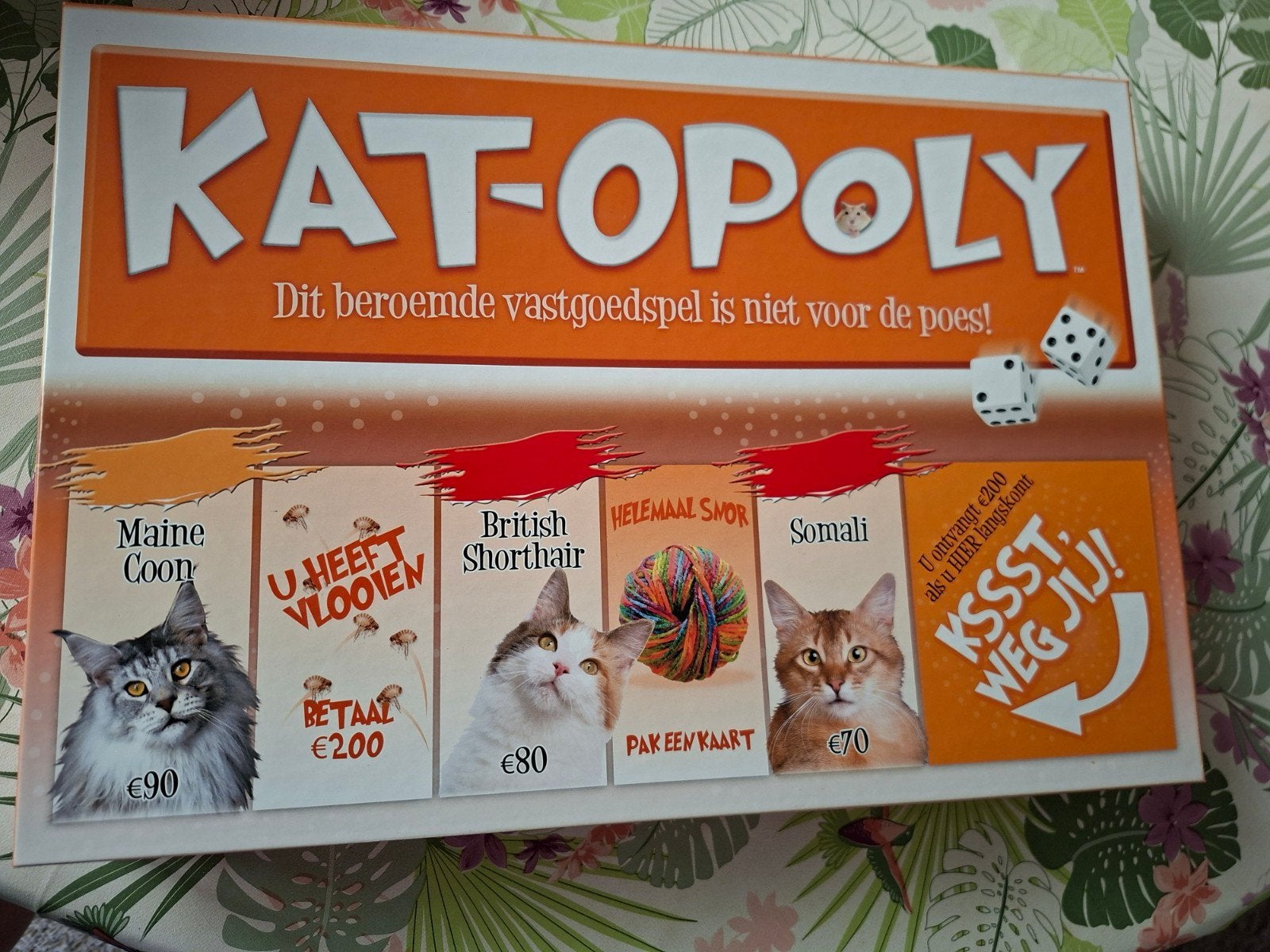 Nieuw kat-opoly inhoud in sealing, Ophalen of Verzenden, Nieuw