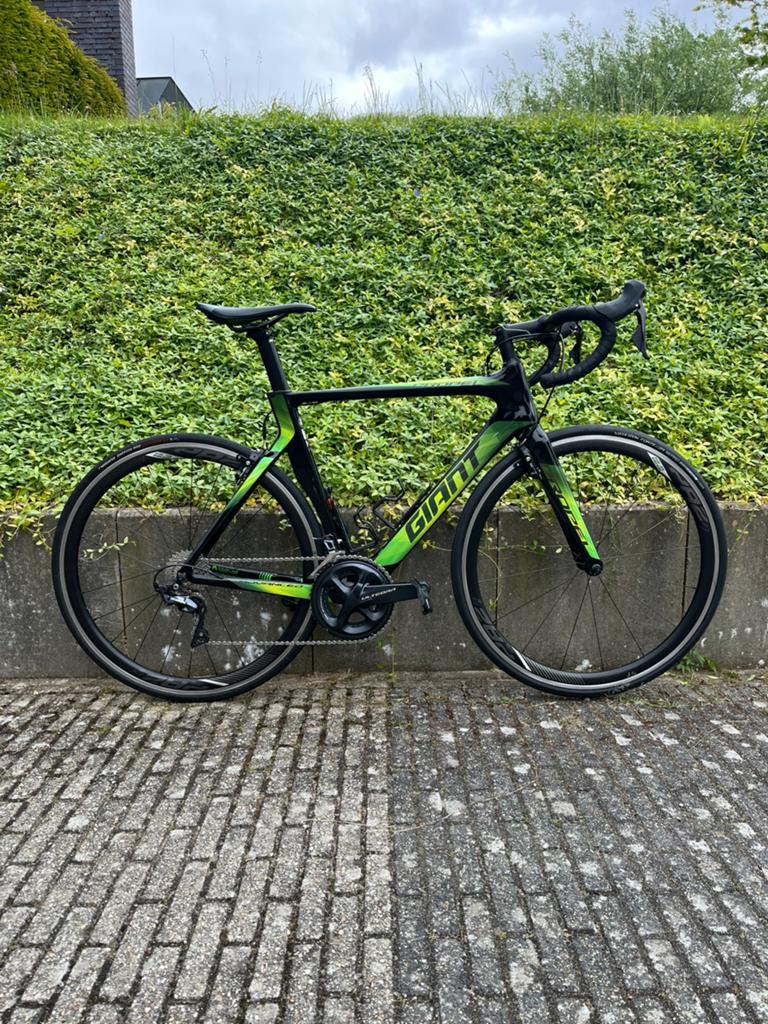 Giant Propel Advanced racefiets Ultegra Carbon maat M, Ophalen, 28 inch, Gebruikt, Carbon