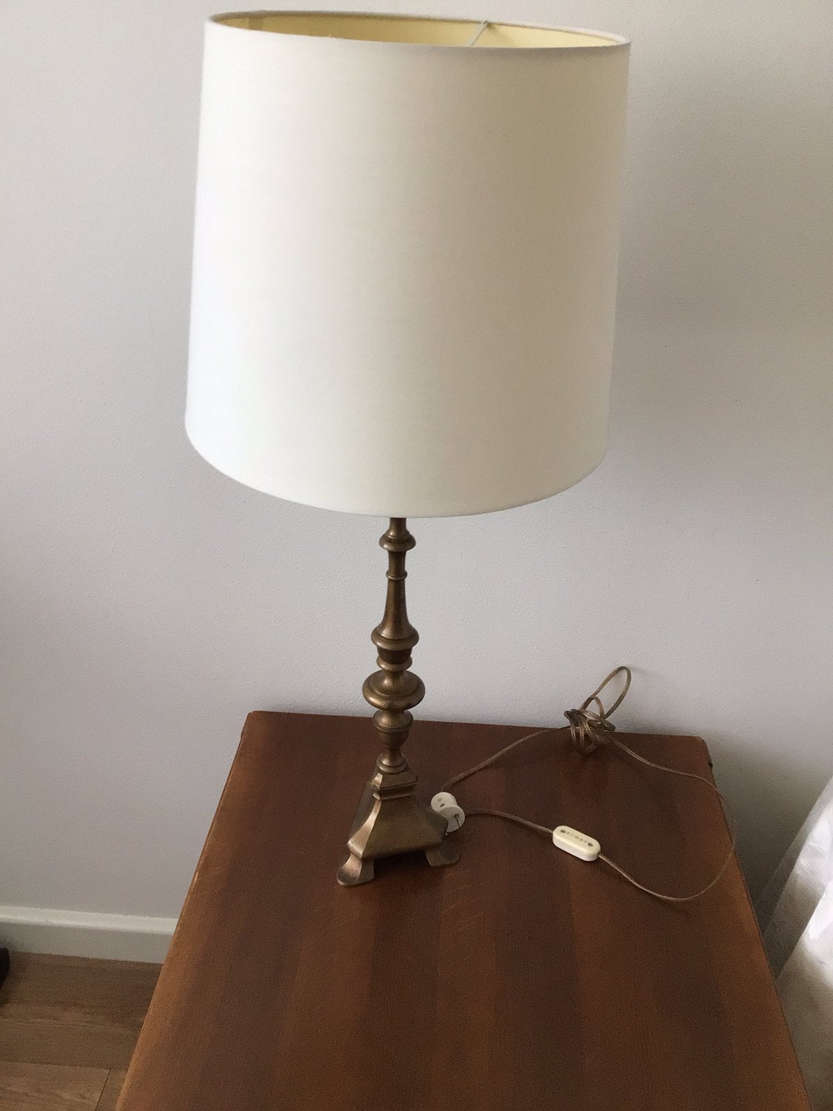 Schemerlamp met kap, Ophalen, Gebruikt, 75 cm of meer, Overige materialen
