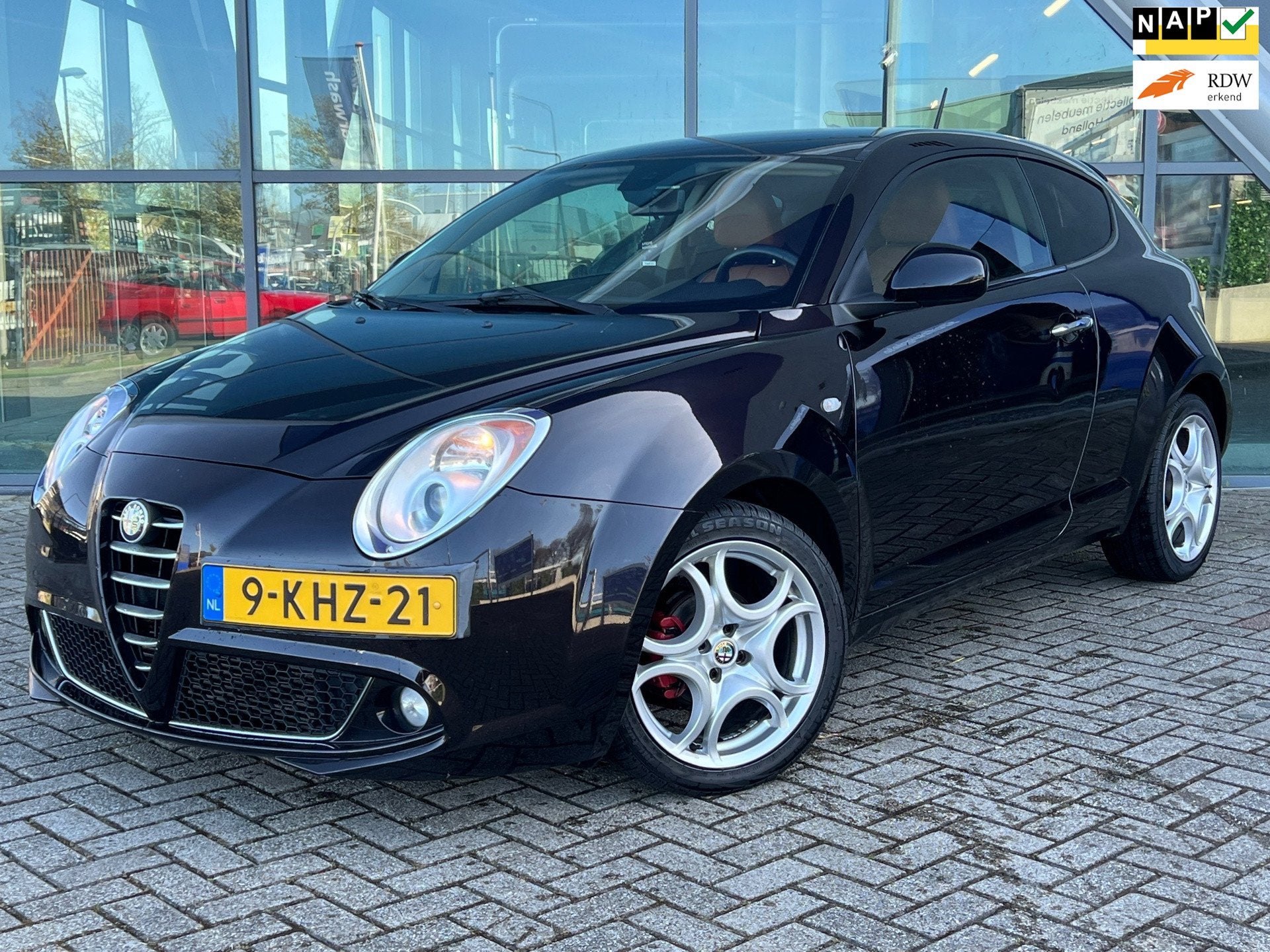 Alfa Romeo MiTo 0.9 TwinAir Distinctive, Vol Leder, Parkeers, Auto's, Alfa Romeo, Voorwielaandrijving, Euro 5, 86 pk, Gebruikt