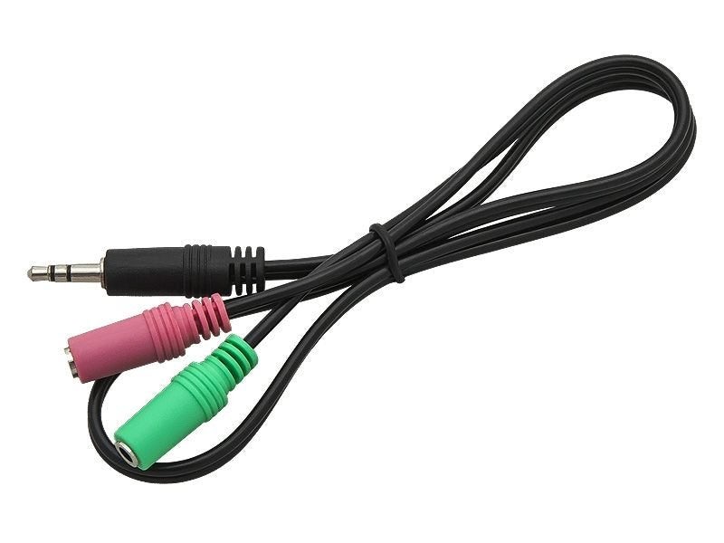 Splitter 3,5 inch Jack Male naar 2x 3,5 inch Jack Female, Ophalen of Verzenden, Nieuw