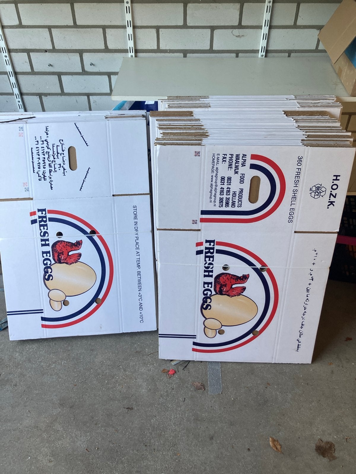Stevige dozen voor opslag of verhuizing, Ophalen, Doos, Opvouwbaar, 50 tot 75 cm