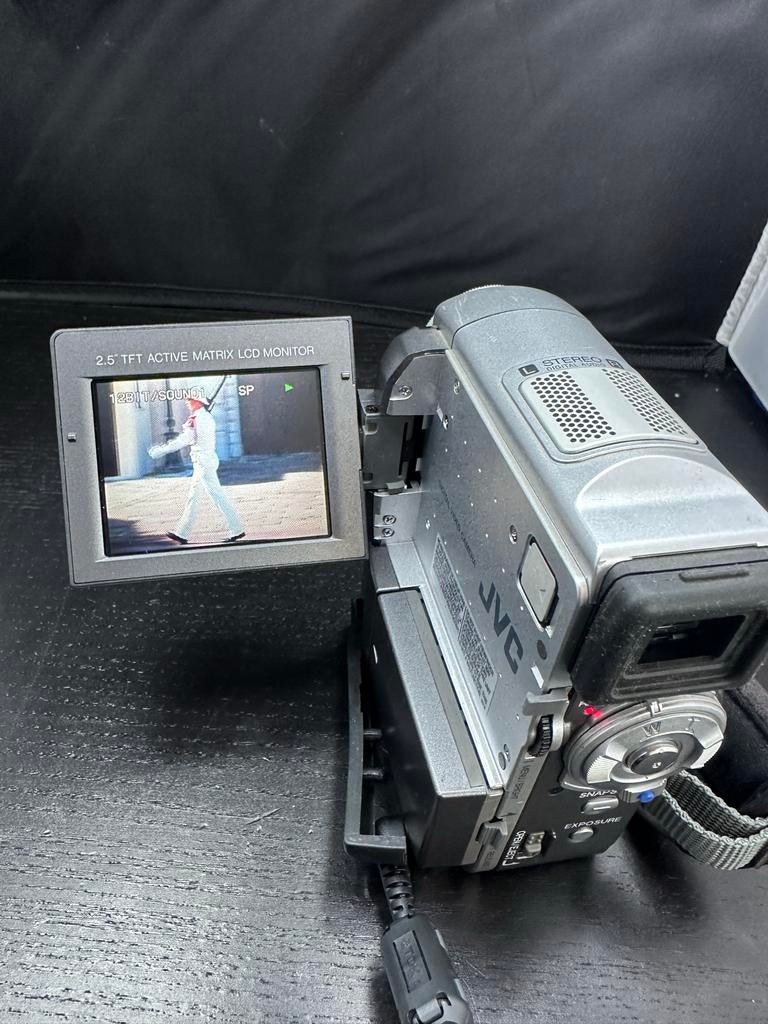 JVC GR-DVX400EG MiniDV Camcorder - Werkend + Accu/Oplader, D, Mini dv, Gebruikt, JVC