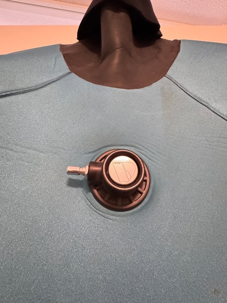 Neopreen droogpak, Watersport en Boten, Ophalen, Gebruikt, Duikpak