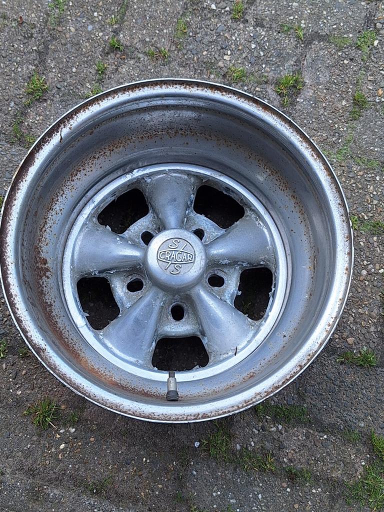 Cragar,S velg   1 stuk, Ophalen