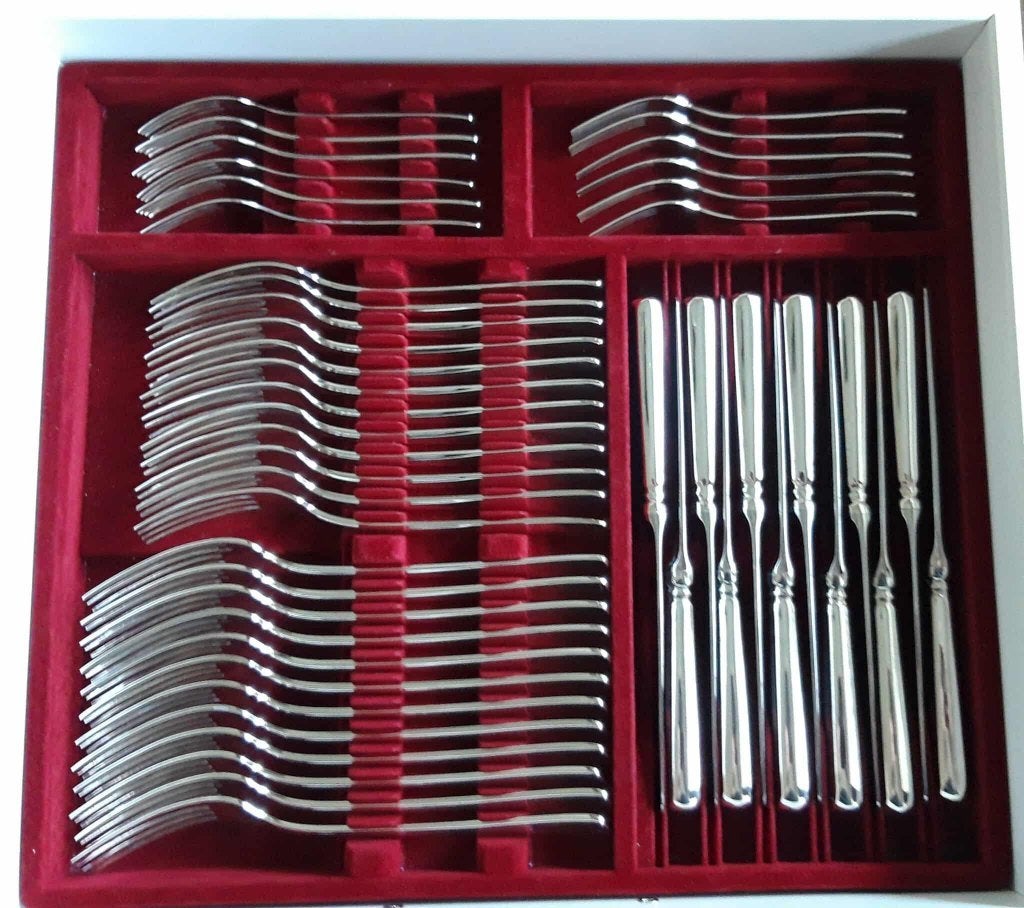 Foto 11 van Grote cassette Haags Lofje SOLA-100, 12 persoons, 129-delig!