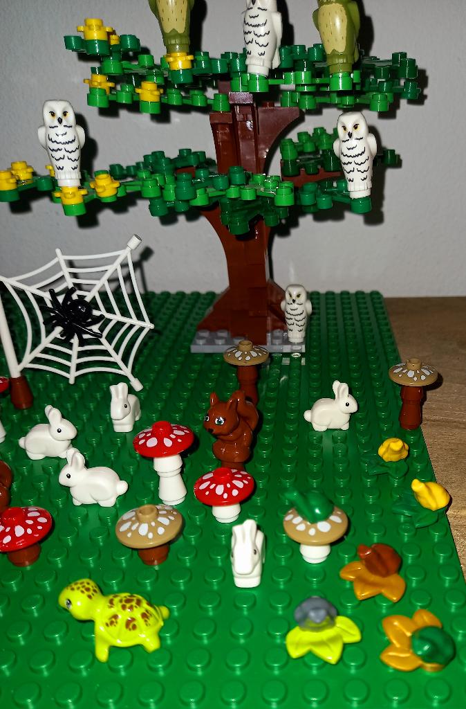 Lego eekhoorntjes konijntjes uilen kikkers schildpad enz, Kinderen en Baby's, Speelgoed | Duplo en Lego, Overige thema's, Lego