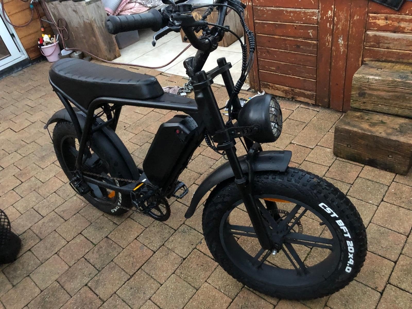 Fatbike v8 1.0, Gebruikt, 51 tot 55 cm, 50 km per accu of meer, Ophalen
