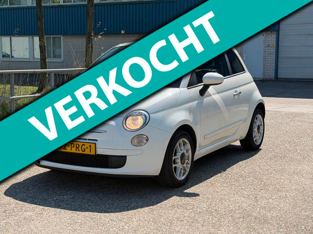 Fiat 500 1.2 Sport Automaat! Airco! LM velgen! APK!, Auto's, Fiat, Bedrijf, Te koop, ABS, Airbags, Airconditioning, Bluetooth