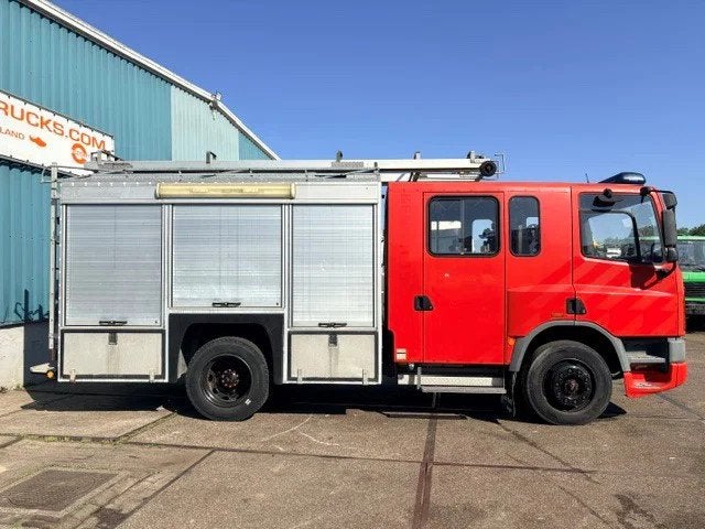DAF 65.210 ATI CREWCAB KRONENBURG FIRE TRUCK (ONLY 26.750 KM, Auto's, Euro 2, Achterwielaandrijving, Bedrijf, DAF