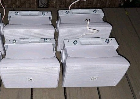 Audac 30/60 watt boxen 2 sets nog, Audio, Tv en Foto, Luidsprekers, Ophalen of Verzenden, Zo goed als nieuw, 60 tot 120 watt, Overige merken