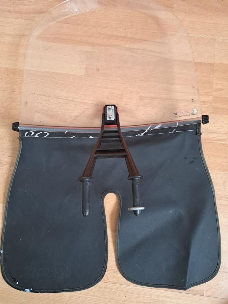 Fietsscherm, Ophalen, Gebruikt