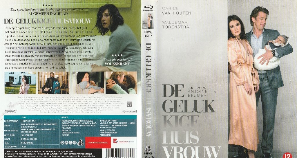 De gelukkige huisvrouw blu ray, Ophalen of Verzenden, Zo goed als nieuw