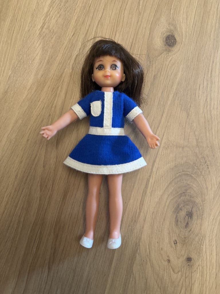 Barbie Chris popje (1974) (Tutti, Mattel), Verzamelen, Poppen, Verzenden, Zo goed als nieuw, Pop