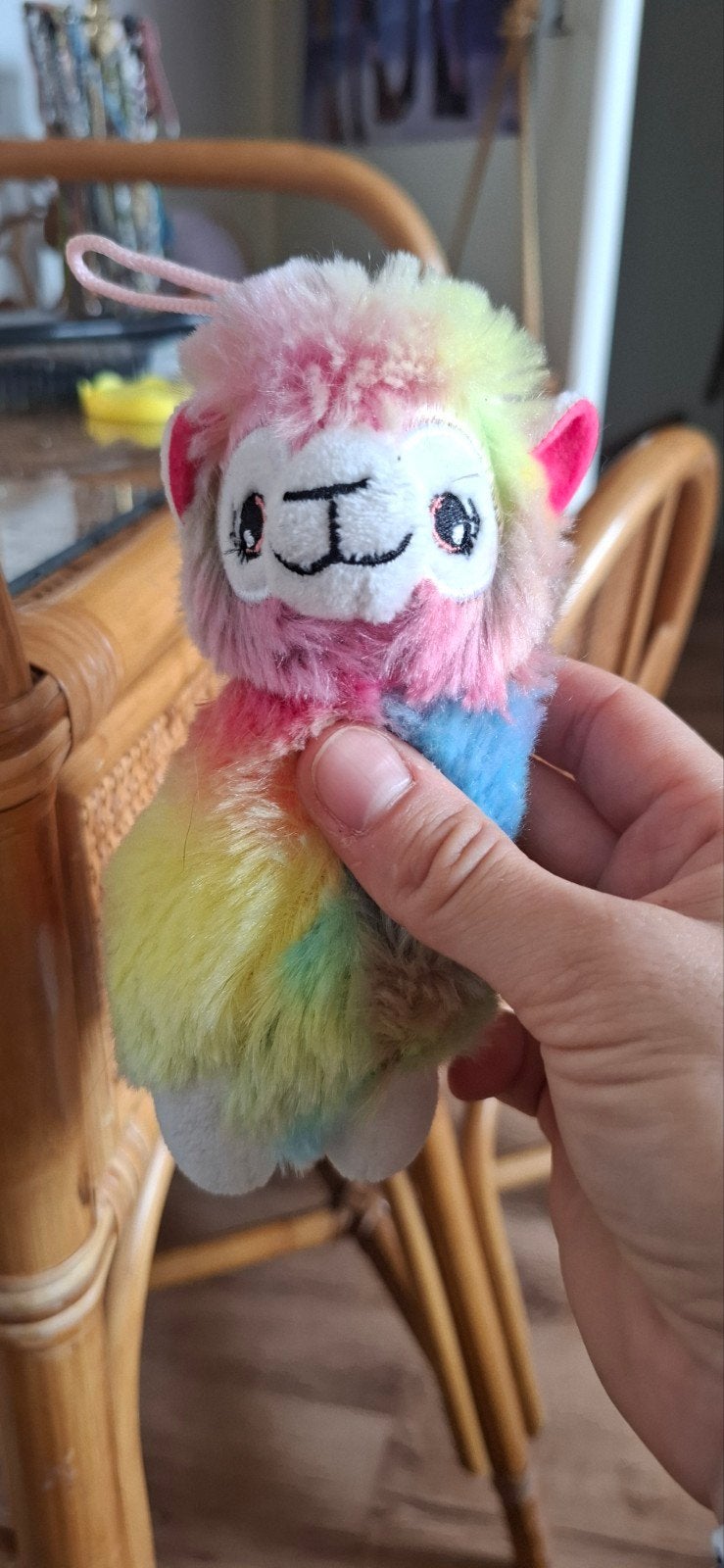 Alpaca knuffeltje, Ophalen of Verzenden, Zo goed als nieuw, Overige typen