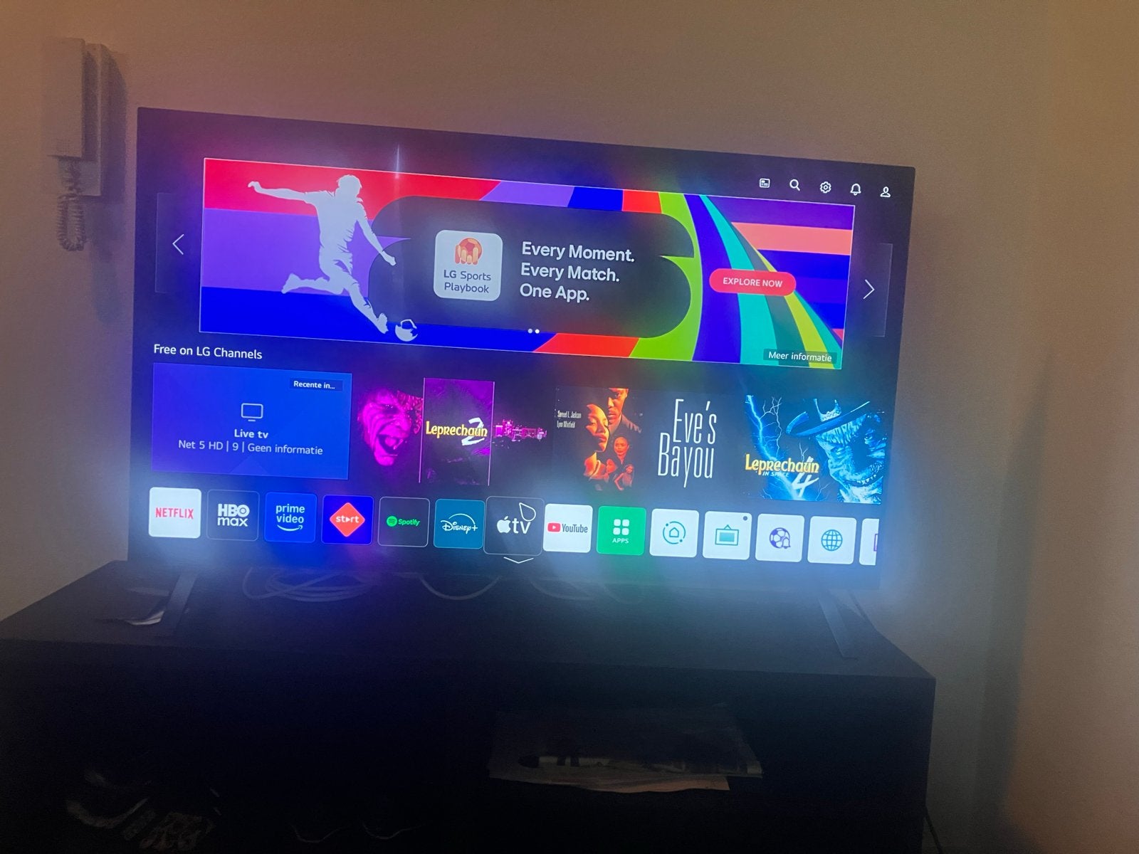 LG OLED 48A1 - Zo goed als nieuw, OLED, Ophalen of Verzenden, Zo goed als nieuw, 100 cm of meer