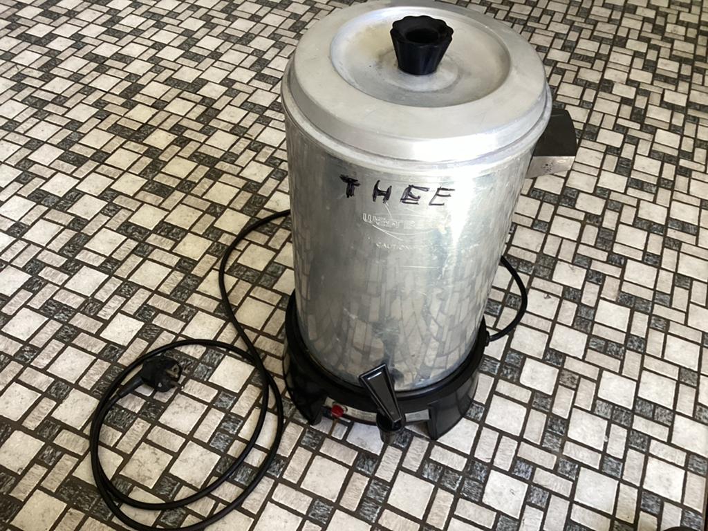 Overtoom Koffie/Thee Tapketel - 10 Liter, Gebruikt, Overige modellen, Overige typen, 10 kopjes of meer