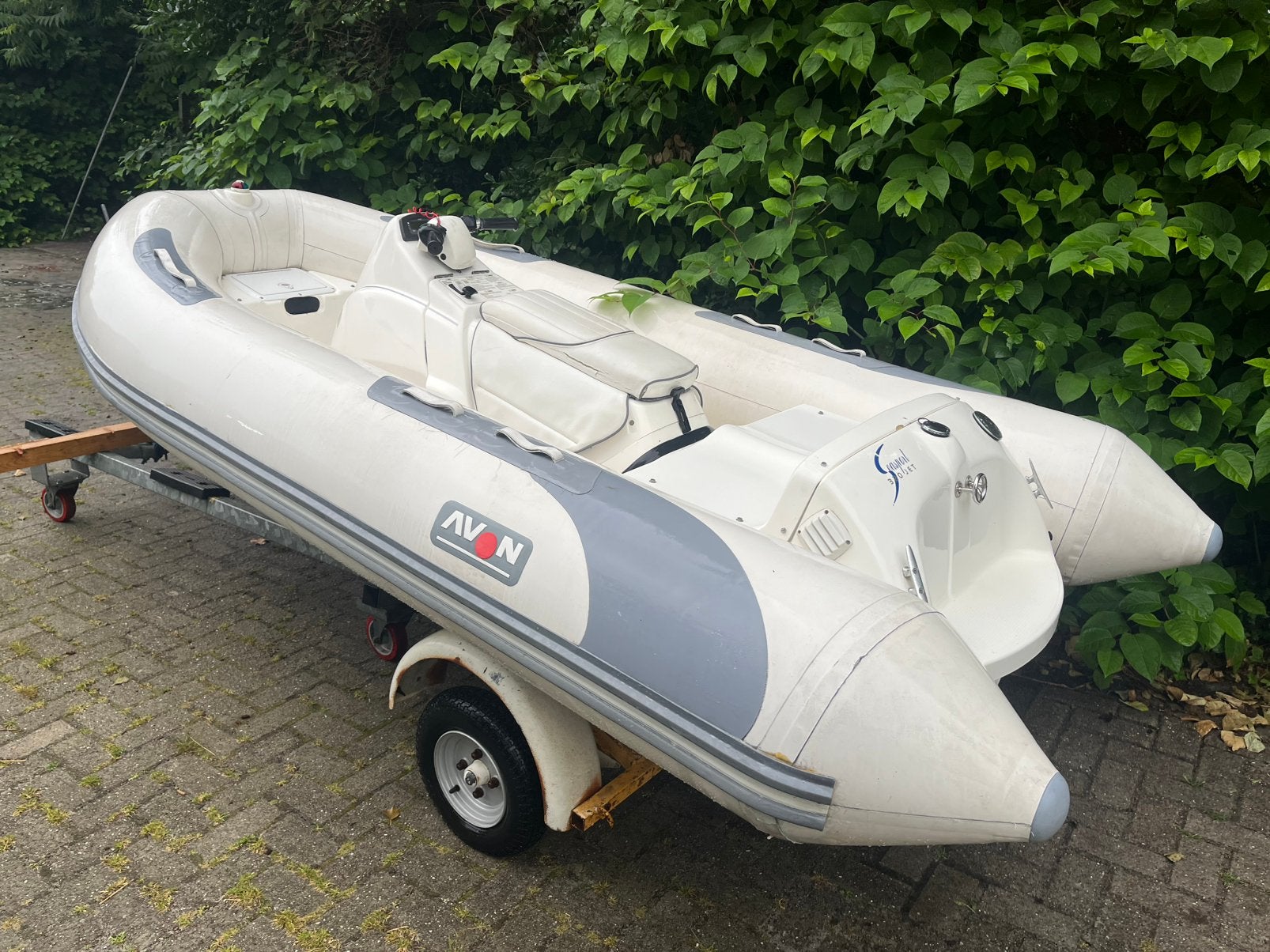 Avon Jetboot 320, Watersport en Boten, Rubberboten, Gebruikt, Avon, Polyester/glasvezel, Ophalen of Verzenden