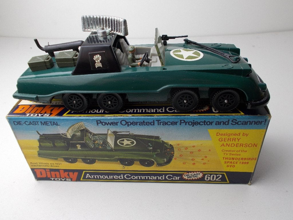 1976 Dinky Toys 602 ARMOURED COMMAND CAR (Gerry Anderson)