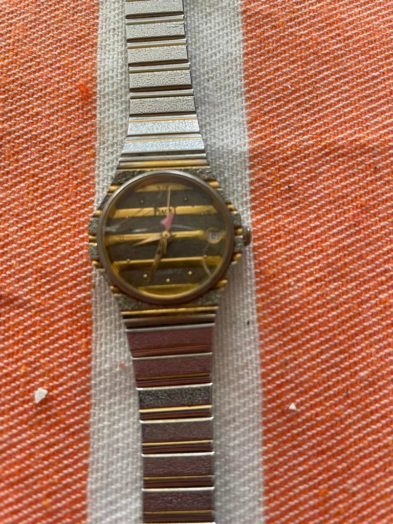 Dames horloge Piaget jaren 90, Sieraden, Tassen en Uiterlijk, Horloges | Dames, Ophalen of Verzenden, Zo goed als nieuw, Staal