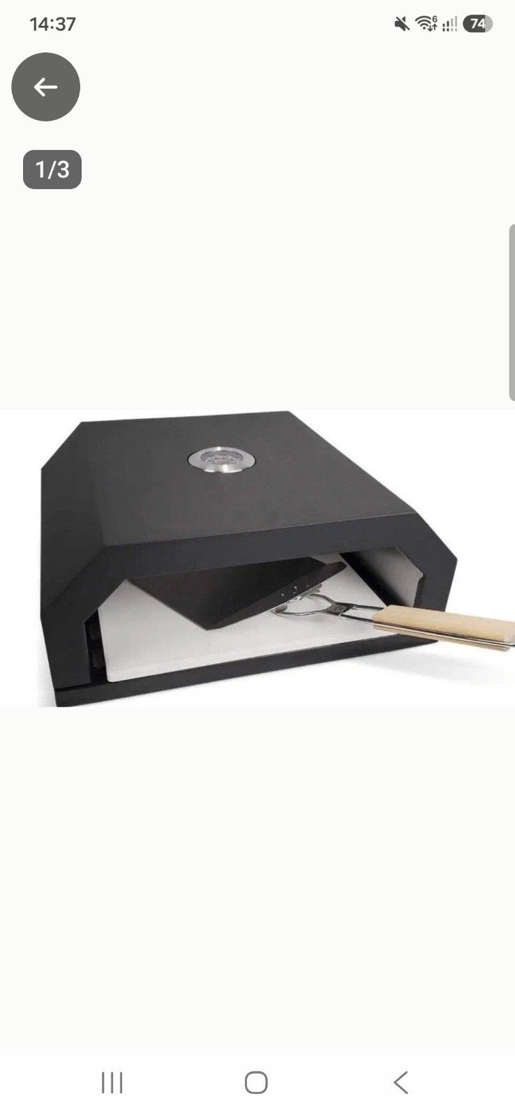 SUMM Pizzaoven - Compacte en Efficiënte Pizza Maker, Tuin en Terras, Ophalen of Verzenden, Gebruikt, SUMM