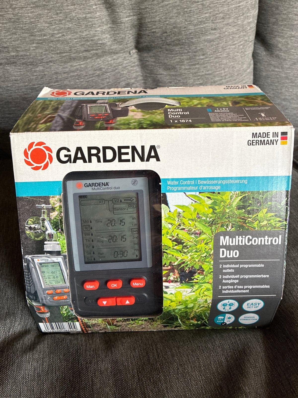 Gardena MultiControl Duo Watercomputer - Nieuw in doos, Ophalen of Verzenden, Nieuw, Overige typen