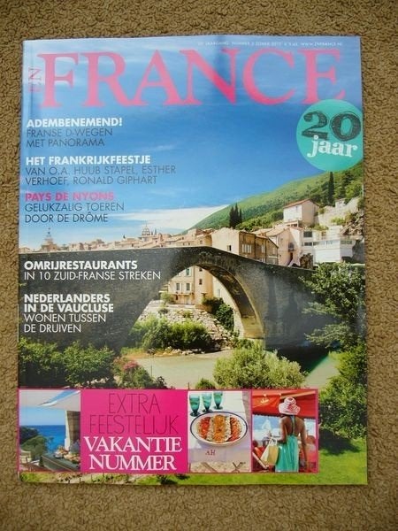 4 x En Fance voorjaar 2012 t/m winter 2012 en gids nr 4, Ophalen of Verzenden, Zo goed als nieuw, Sport en Vrije tijd