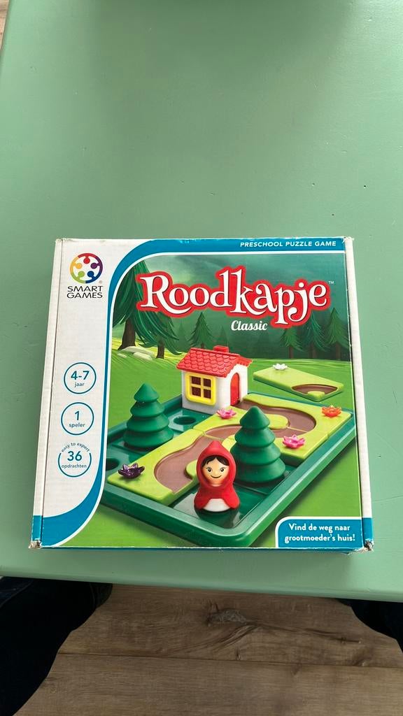 SMART GAMES Roodkapje classic, 36 opdrachten, Kinderen en Baby's, Speelgoed | Educatief en Creatief, Ophalen, Zo goed als nieuw