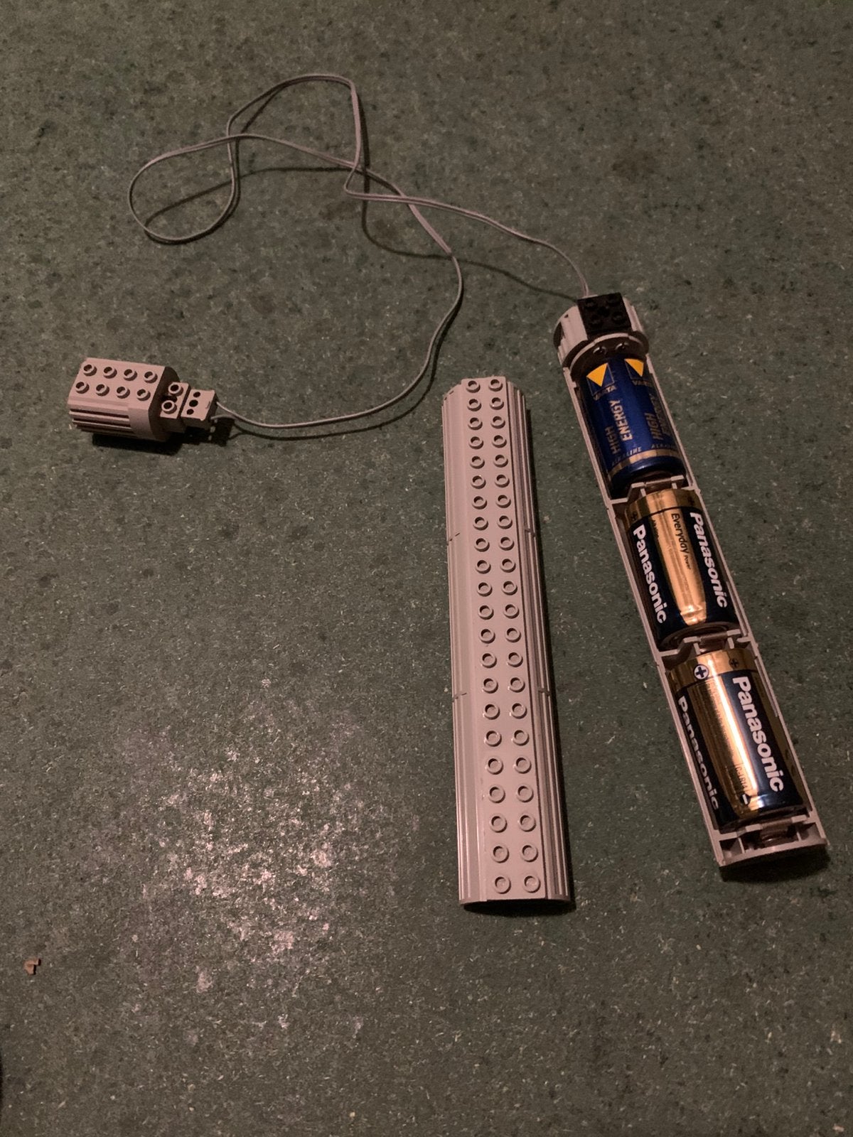 Lego vintage batterij box met motor werkend, Ophalen of Verzenden, Zo goed als nieuw