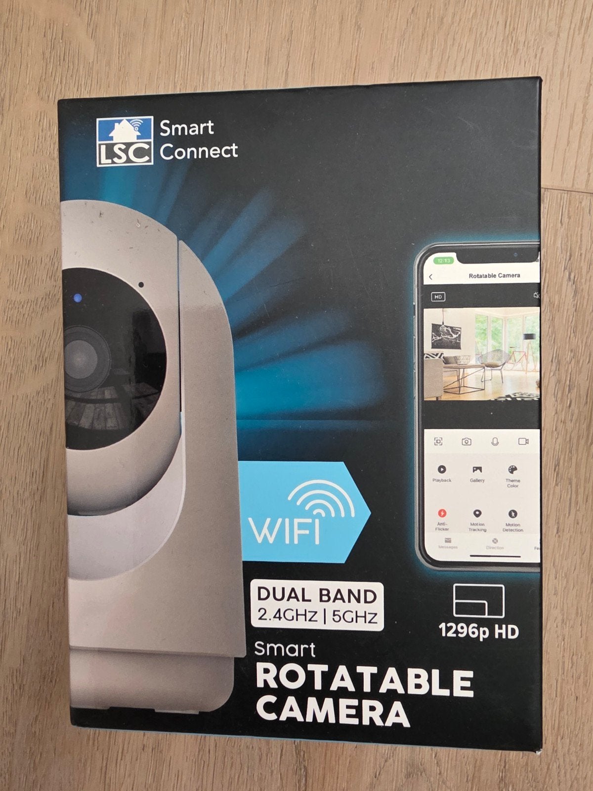 LSC Smart Connect Roteerbare Camera 1296p HD Wifi 2 stuks, Ophalen of Verzenden, Nieuw, Binnencamera