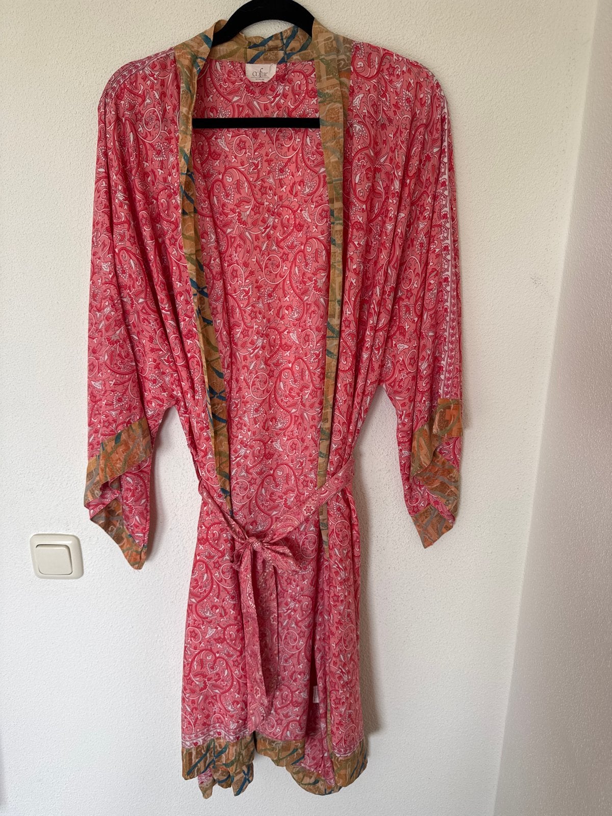 Cofur Kimono/Badjas - 20% Zijde - Zo goed als nieuw, Ophalen of Verzenden, Zo goed als nieuw