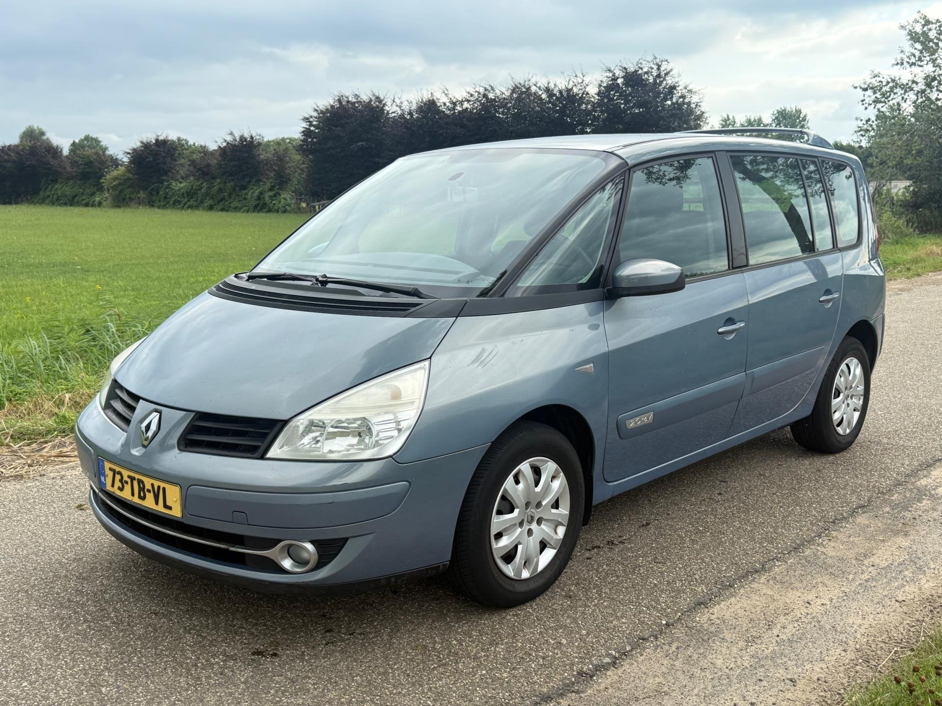 Renault Espace 2.0 Expression Airco APK 07-2026, Auto's, Voorwielaandrijving, 4 cilinders, Blauw, Bedrijf