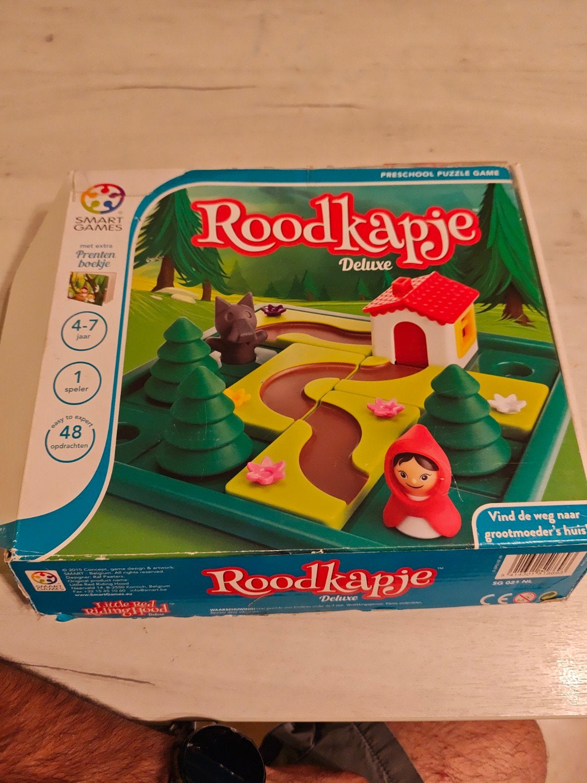 Smart Games Roodkapje Deluxe, Een of twee spelers, Ophalen of Verzenden, Zo goed als nieuw, Smart Games