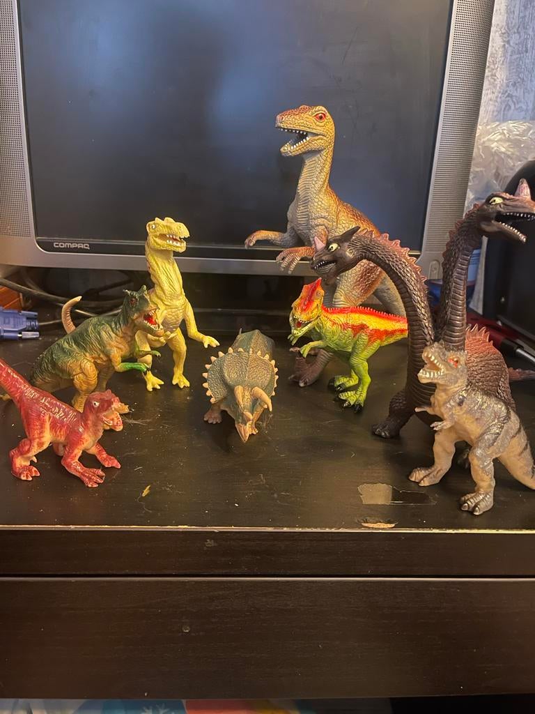 Dinosaurus speelgoed set - diverse soorten, Ophalen of Verzenden, Zo goed als nieuw