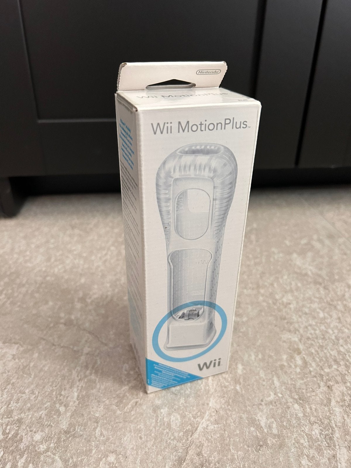 Nintendo Wii Motion plus in doos, Gebruikt, Ophalen of Verzenden, Draadloos, Wii-mote of Nunchuck