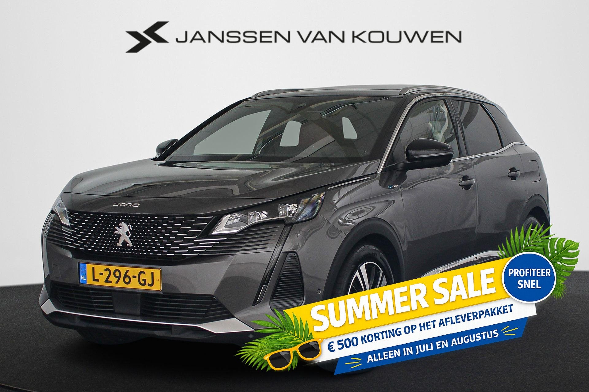 Peugeot 3008 1.6 HYbrid 225 GT Panoramadak FOCAL Leder Massa