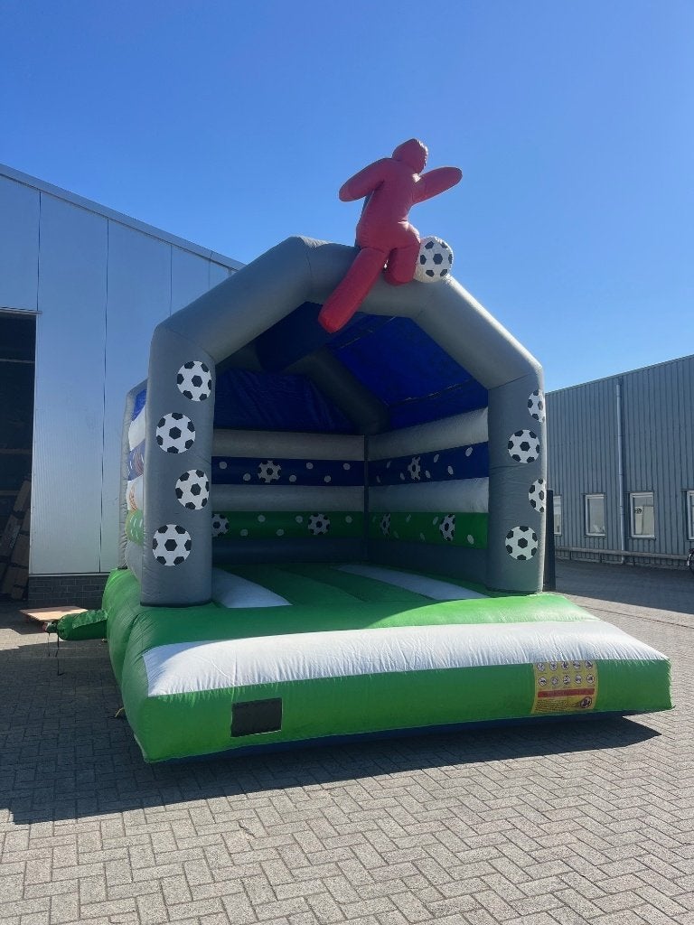 Springkussen thema voetbal te koop, Ophalen, Gebruikt, Overige