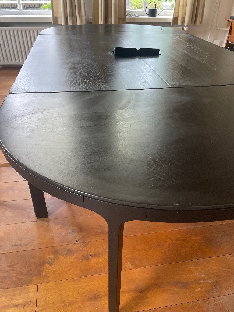 Grote vergadertafel met ingebouwd stekkerblok, Ophalen, 280 cm, Zo goed als nieuw, Demontabel
