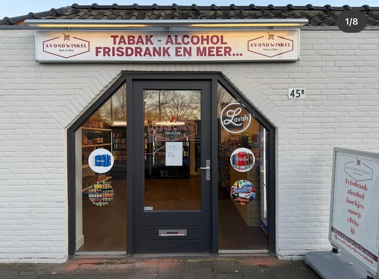Nachtwinkel met tabaksvergunning / nacht en tabak winkel