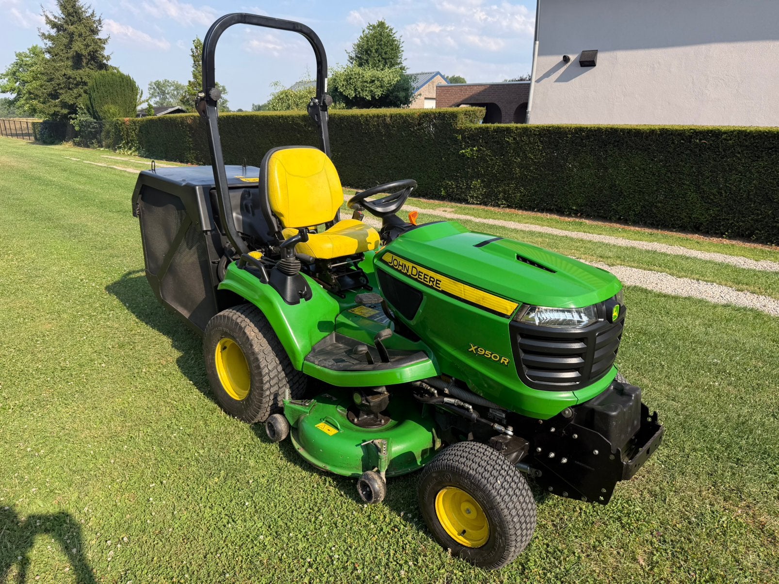 John deere X950R met mulch / kenteken, Ophalen, Zo goed als nieuw