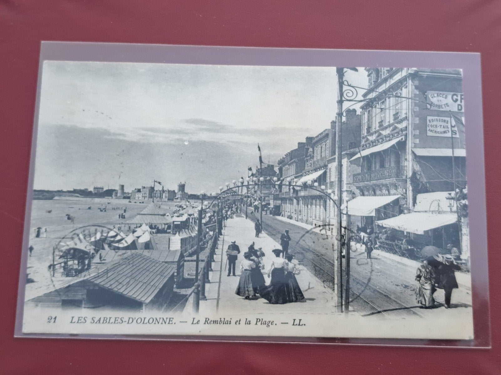 Ansichtkaart Veldpost WO1 Frankrijk - Les Sables d'Olonne, Verzenden, Voor 1920, Gelopen, Frankrijk
