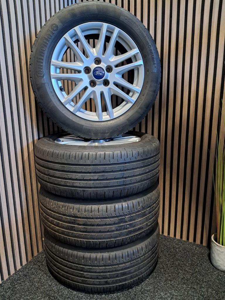 16 inch Ford velgenset Mondeo Focus Transit Connect etc..., Ophalen, Banden en Velgen, Ford, Ford