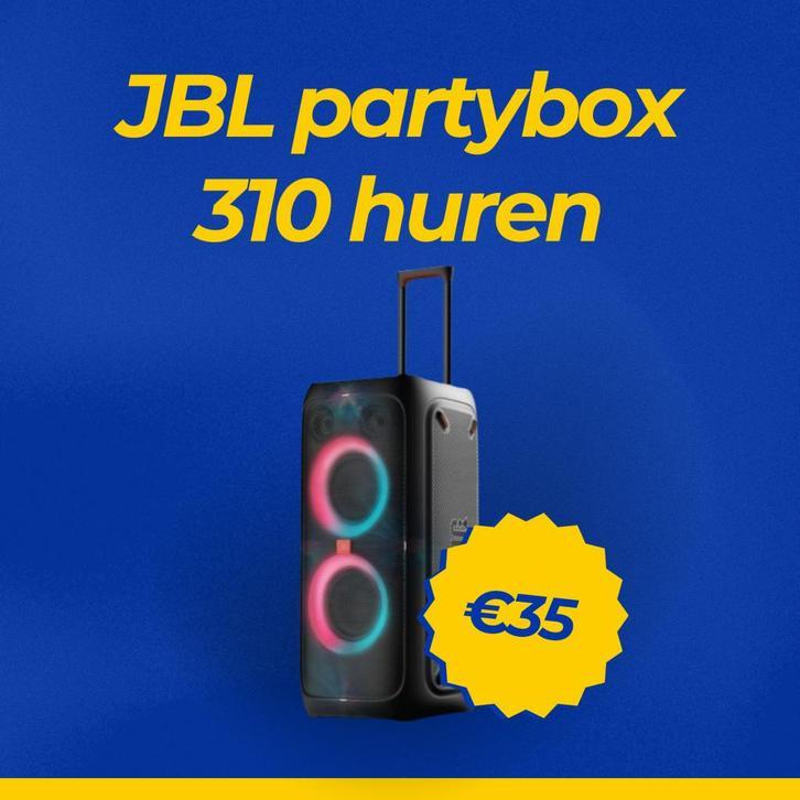 JBL Partybox 310 huren Utrecht - Locatie: Veenendaal, Audio, Tv en Foto, JBL, Overige typen, Niet ingevuld, Nieuw